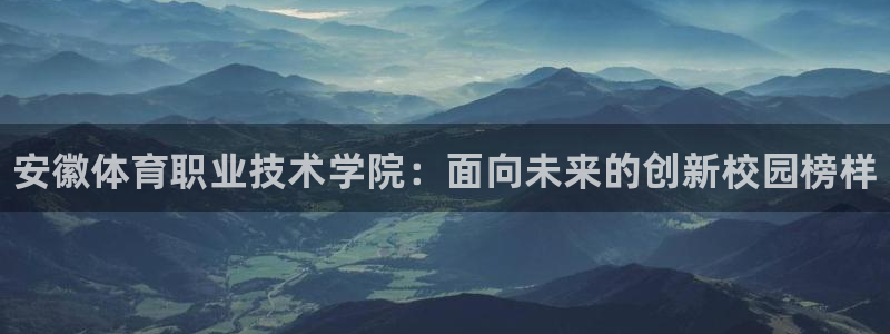 vsport体育官方正版app娱乐代理怎么样：安徽体育职业技