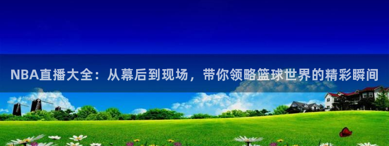 so米直播篮球在线直播：NBA直播大全：从幕后到现场，带你领略篮球世界的精彩瞬间