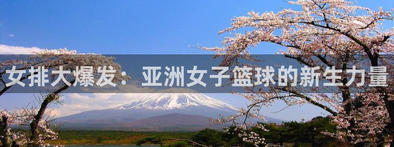 so米体育nba在线直播：女排大爆发：亚洲女子篮球的新生力量